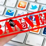 Social media bans