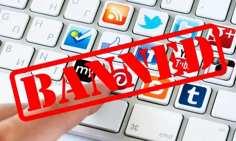 Social media bans